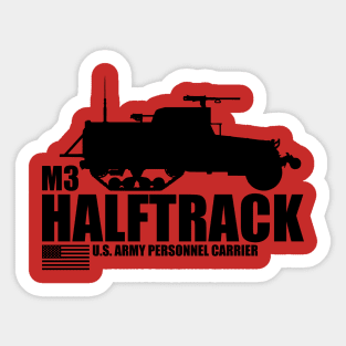 WW2 M3 Half-track Sticker